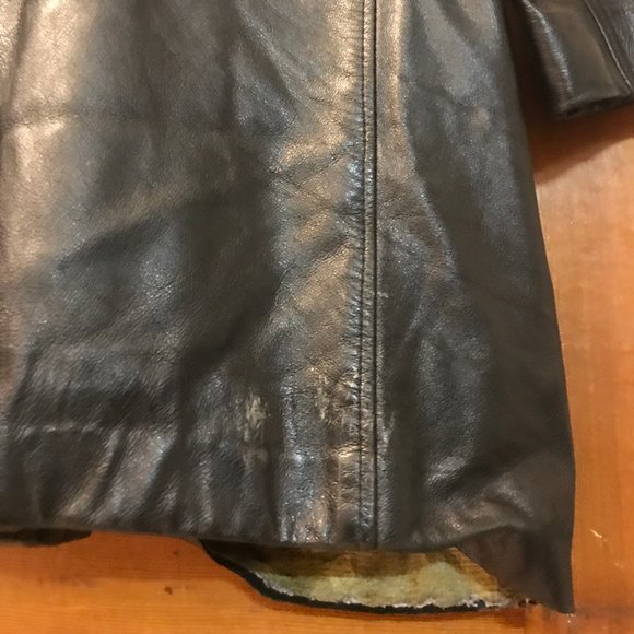 Revolution Black Leather Blazer Jacket - Picture 6 of 7